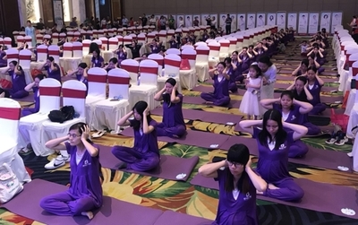 第二屆雙城國際孕婦冥想瑜伽盛典在榕舉行